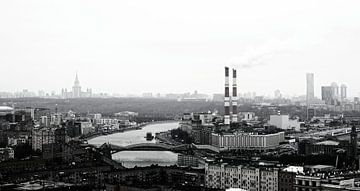 View over Moscow von VH photoart
