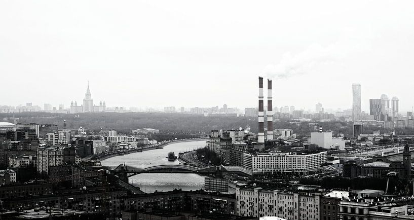 View over Moscow von VH photoart