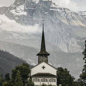 Kirche in der Schweiz (Kandersteg) von Jordy Brada