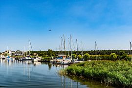 Port de Moritzdorf / rempart à Baabe sur l'île de Rügen sur GH Foto & Artdesign