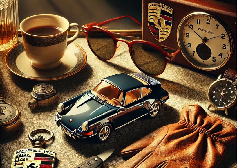PORSCHE moderne stilleven van Jaap Ros