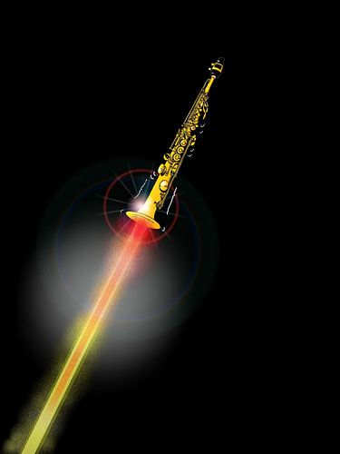 Sopraansax als een Raket - Sky High Soprano van Maarten Hartog