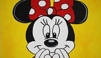Minnie Mouse "Lächeln" von Kathleen Artist Fine Art Miniaturansicht
