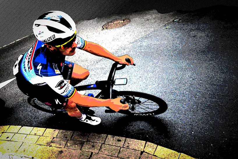 Yves Lampaert Fresco Tour de France 2023 by FreddyFinn