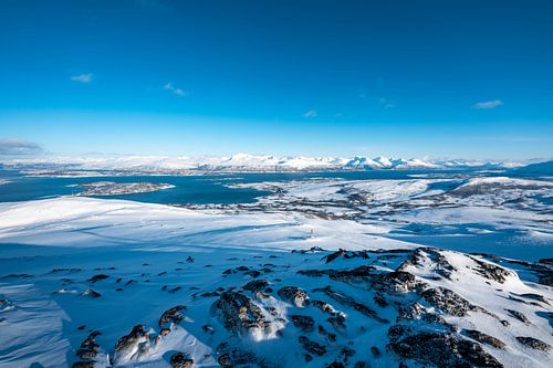 Winterlandschap rond Tromso