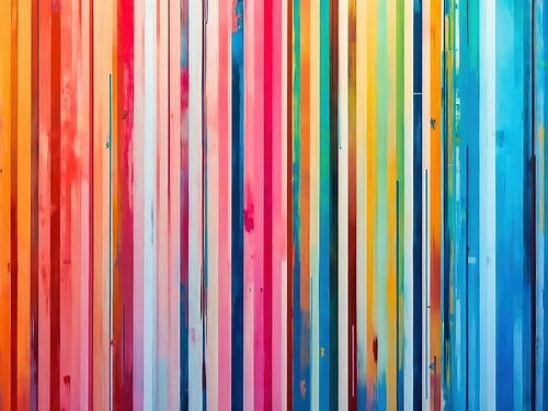 abstract lines in bright colours
