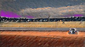 How strong is the lonely rider by Torrentius