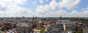 Panorama vanaf de Martinitoren van Sander de Jong