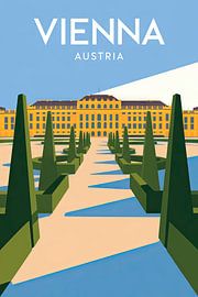 Vienne, Autriche. sur Poster Art Shop