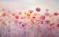 Pastel flowers