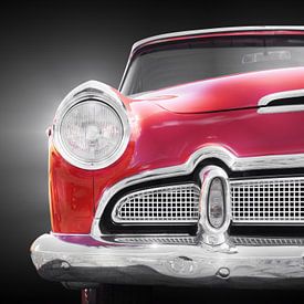 Amerikanischer Oldtimer 1956 Scheinwerfer Kühlergrill von Beate Gube