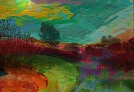 ABSTRACT LANDSCAPE by Kelly Durieu