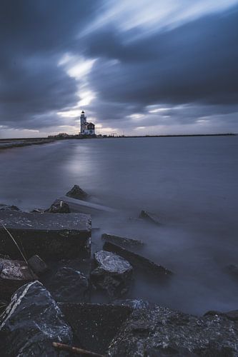 Stormy morning at Marken