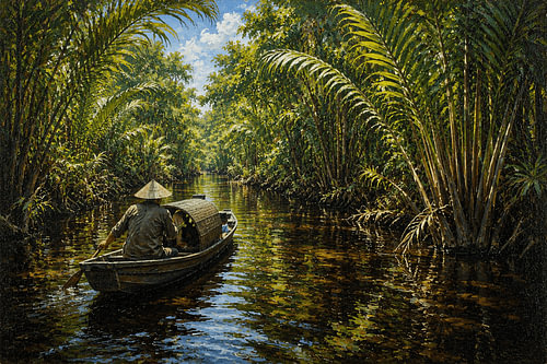 De Blackwater-rivier op Kalimantan – Met een traditionele klotok door het regenwoud van Borneo