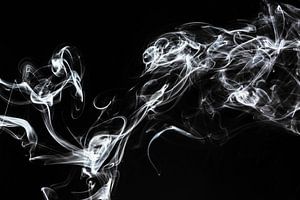 Abstracte witte rook - Spirit Mood