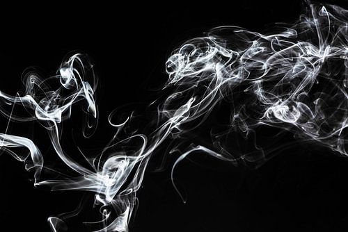 Abstract White Smoke - Spirit Mood