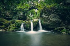 Schiessentümpel Wasserfall von Angelique Spanjaard-Oomen
