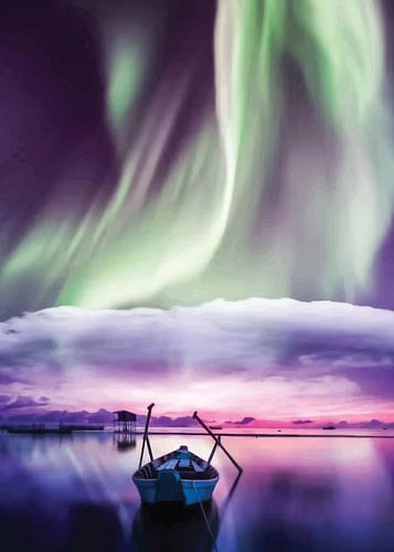 Sereen noorderlicht
