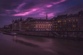 Seine mauve Paris
