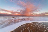 Beach Noordwijk at sunrise by Yanuschka | Fotografie Noordwijk thumbnail