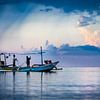 Bali, fishermen at sea by Inge van den Brande