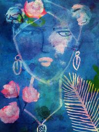 Blue has its colors 2 by Georgia Chagas