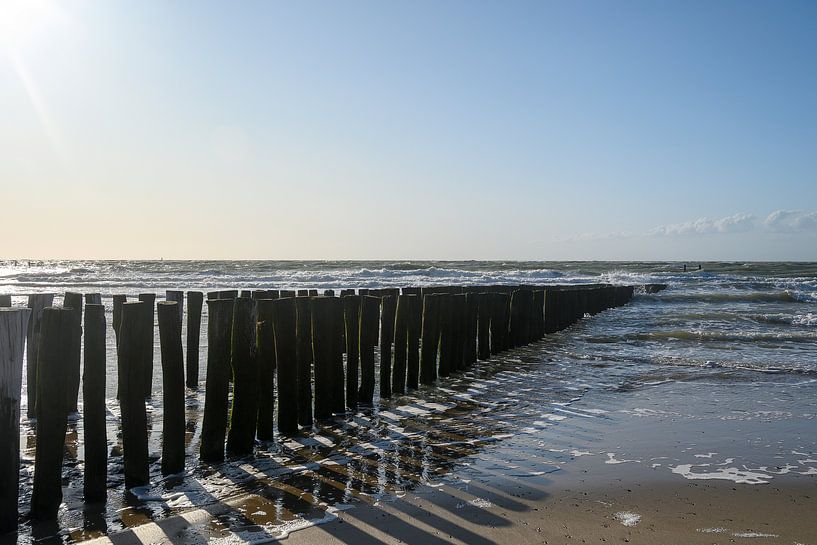 Beach of Zoutelande by Lieselotte Stienstra