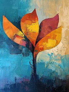 Moderne minimalistische Blume
