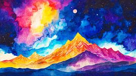 Luminous Peaks by Younsi