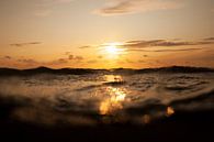 Sonnenuntergang Nordsee von Annelies Cranendonk Miniaturansicht