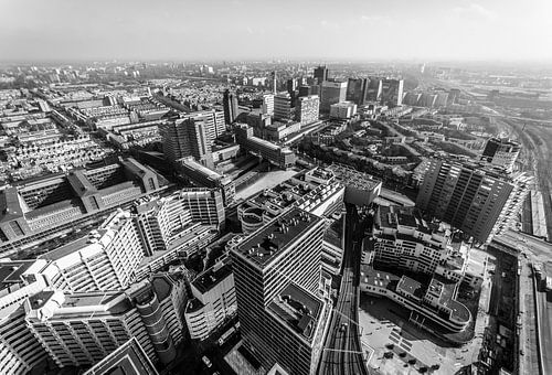 Den Haag vanaf 140m hoogte.