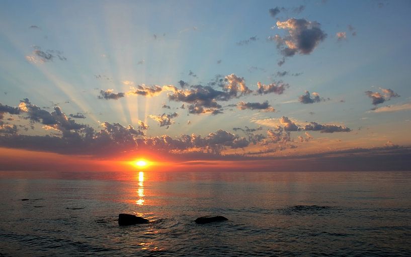 Abendstimmung an der Ostsee van Ostsee Bilder