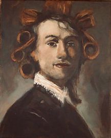 Rembrandt vor (ein 'Ausgehabend' in Amsterdam) von Mieke Daenen