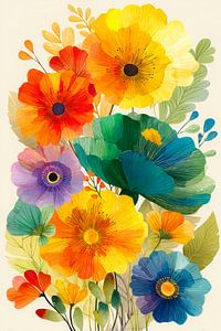 Groovy Flower Explosion