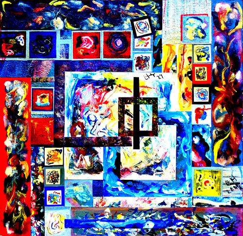 EH PAINTING ART 2007 #0005 Bourgondische Liveliness