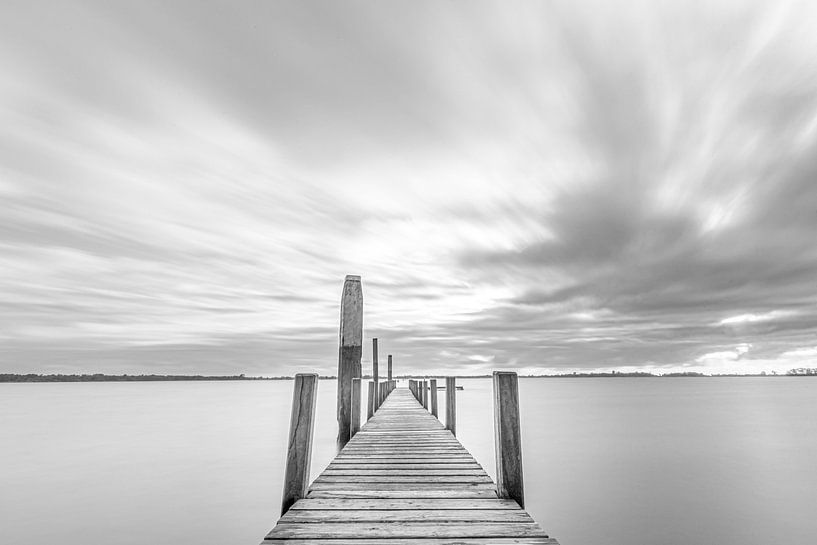 Jetty in peace by Peter Abbes