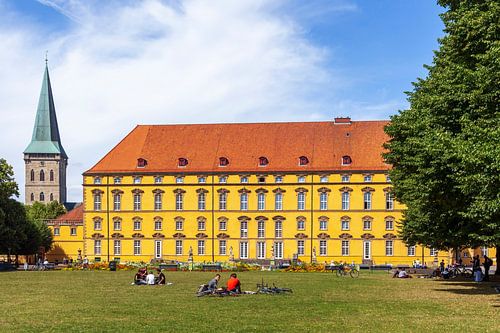 Fürstbischhöfliches Schloss, Osnabrück, Niedersachsen, Osnabrück, Deutschland, Europa