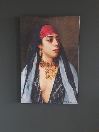 Beauty from a harem, Franz Xaver Kosler