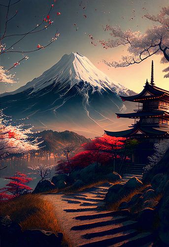 Reis naar de Japanse Tempel