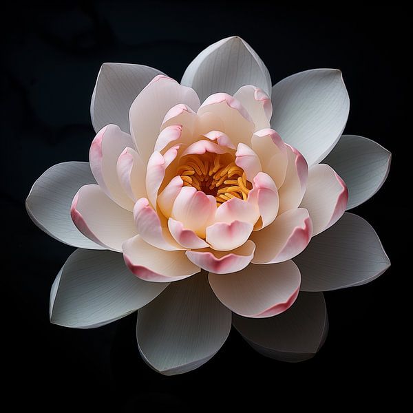 Lotus bloem portret van TheXclusive Art