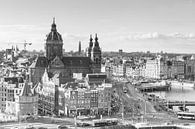 Die Skyline von Amsterdam II von Wesley Flaman Miniaturansicht