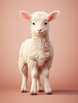 Lamb in Fine Art by Eva Lee