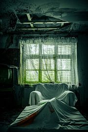 Pièce oubliée : un salon délabré à l'esthétique morbide sur Infinite Decay