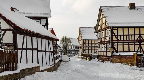 Half-timbered houses of Herleshausen