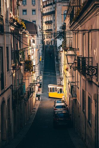 Tram, lift en oude steegjes in Lissabon