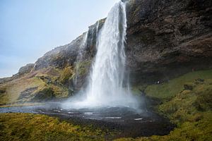 Seljalandsfoss waterval IJsland van René Schotanus