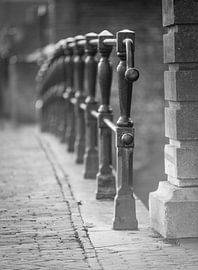 Oude Brugleuning in elburg von Michel Knikker