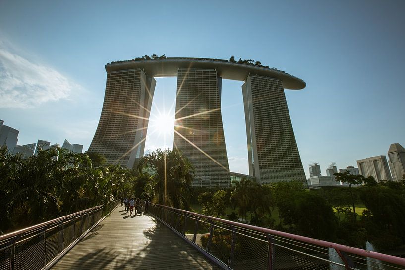 Singapur, Marina Bay Sands von Willem-Jan Smulders