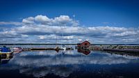 Typisch Zweeds landschap op het schiereiland Sollerön van Eddy Westdijk thumbnail