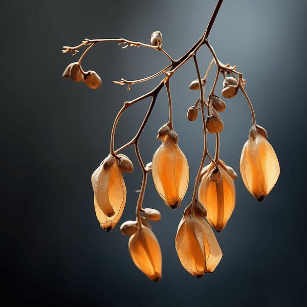 Delicate Echo&#039;s of Time: Weathered Seeds in Silence by Karina Brouwer